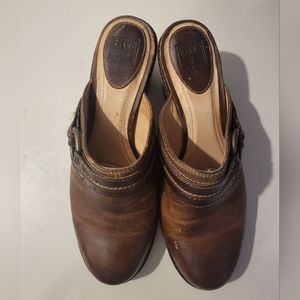 Frye Womans Alyssa Trapunto Size 8.5 Clog